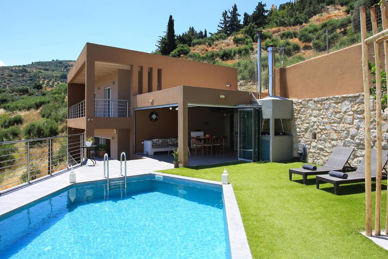 Design Villa Nicol - Heated Pool - Summer Kitchen كاندية المظهر الخارجي الصورة